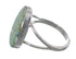 Turquoise And Opal Inlay Genuine Sterling Silver Ring Size 7-3/4 RX57622